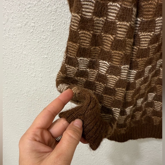 Mon Repos Alpaca Sweater Made in Peru Size L - Picture 8 of 8